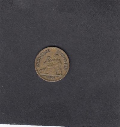 Beschrijving: 50 Centimes MERCURY